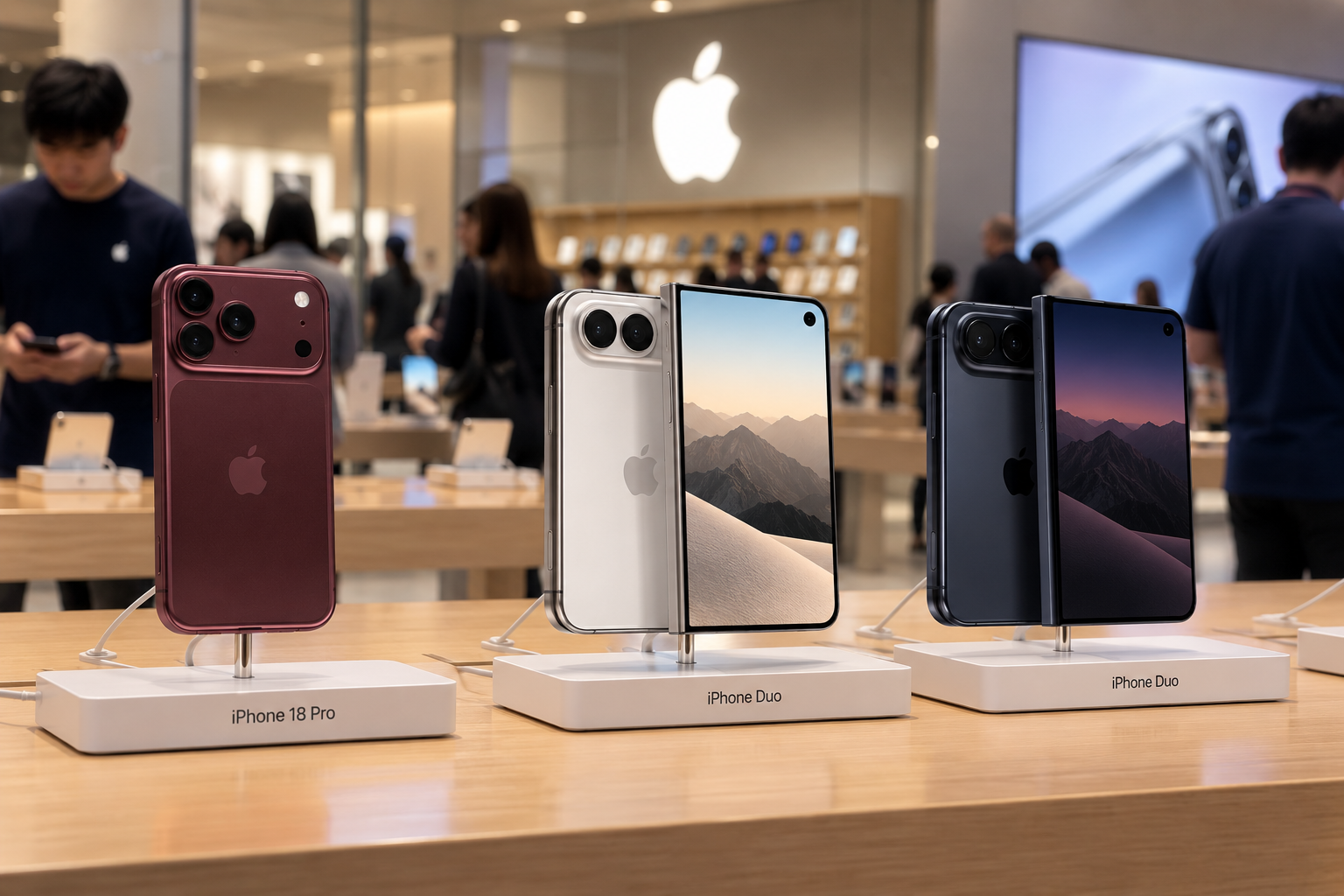 Apple iPhone Duo first foldable iPhone with large 7.6-inch inner display