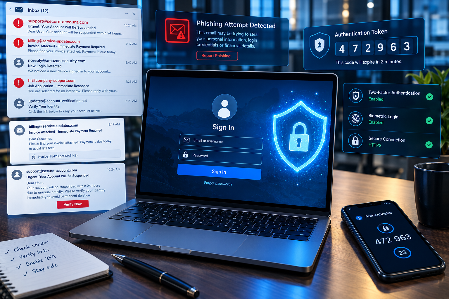 EvilTokens device code phishing attack targeting authentication tokens and business accounts